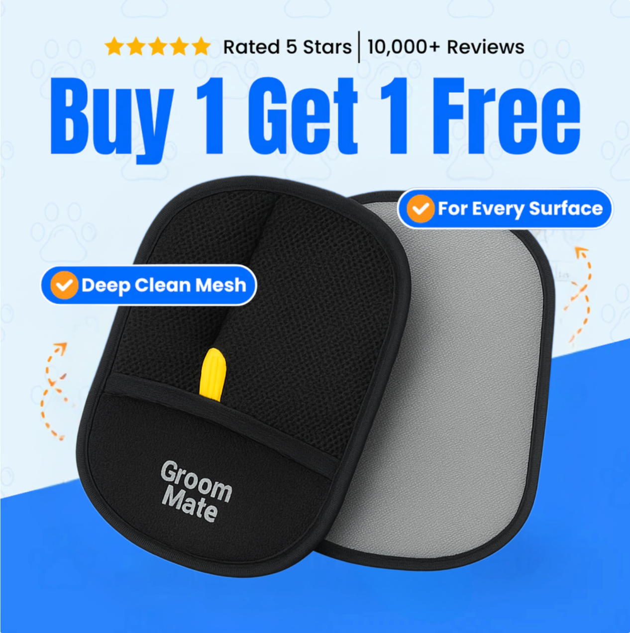 GroomMate™ Pet Hair Remover Glove